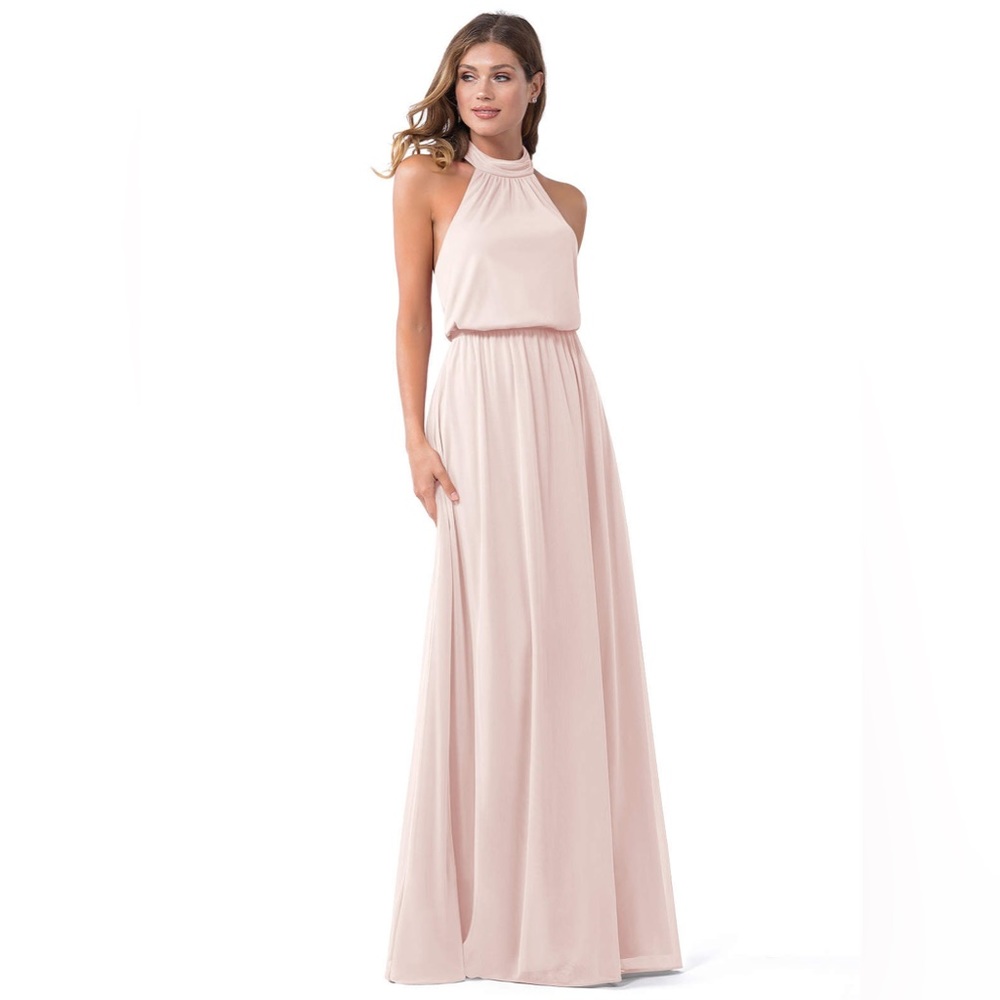 Bridesmaid dress Azazie Landry- Rose Petal- Size A8